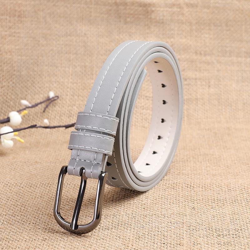 Belt Women Do Not Need To Punch Holes, The Whole Body Is Hollowed Out, Multi-Colored Simple Jeans Belt