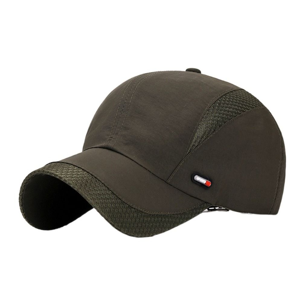 Sun Protection Quick Dry Cap Ultra-Thin Sports Hat Adjustable Mesh Baseball Cap  Cycling