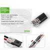 10PCS 2 Pin Pluggable Wire Connector Quick Splice Electrical Cable Crimp Terminal for 22-18AWG Car LED Strip Automotive Wiring