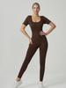 Seamless Women's Yoga & Running One-Piece - Quick-Dry Fit for Spring & Autumn