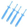 4pcs Ear Wax Removal Tool with Safe Guard Comfortable Reusable Plastic Ear Wax Cleaning Tool Ear Scoop