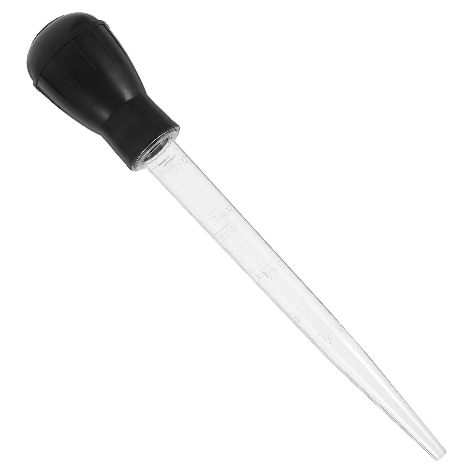 

BBQ Greaser Meat Baster for Food Marinated Pork Compact Barbecue Flavor Injection Tool чёрный