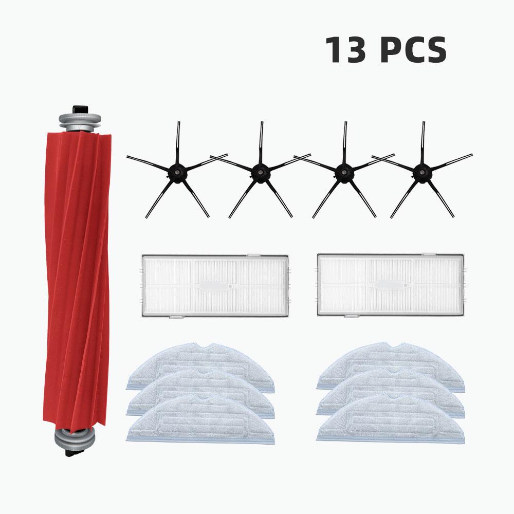 Compatible For Roborock S7, S70,S7 Max,T7S Robot Vacuum Replacement Roller Main Side Brush HEPA Filter Mop Pad Spare Parts