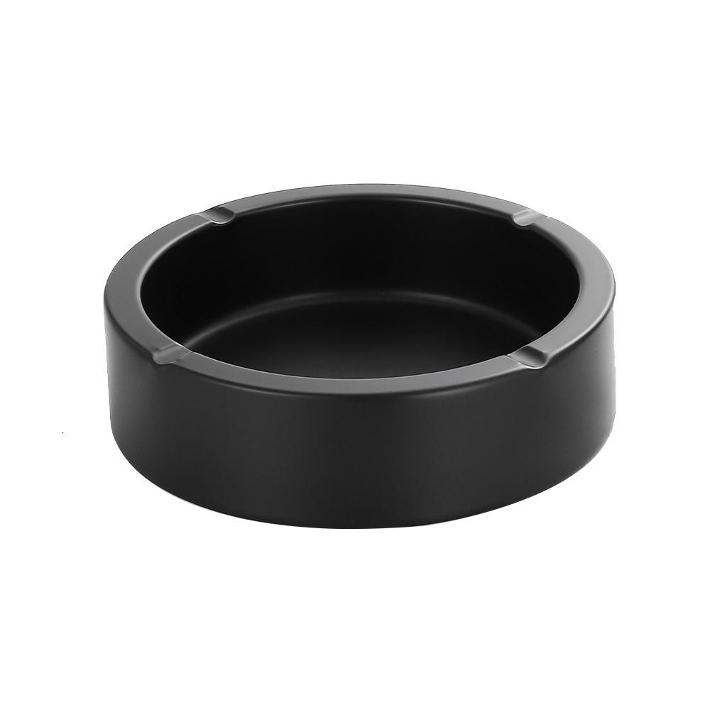 High-End Stainless Steel Ashtray for Home, Office, and Commercial Use - Creative, Large, and Drop-Proof