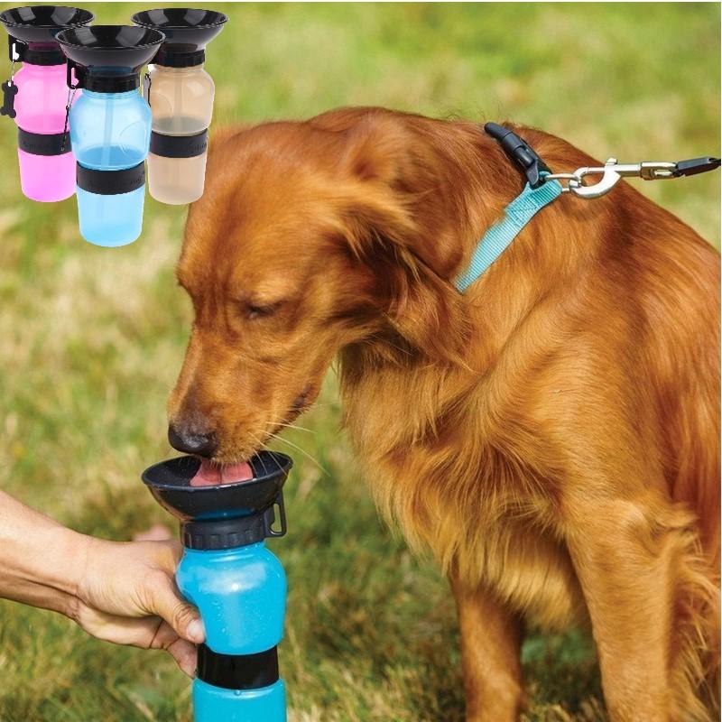 1 PCS Portable Pet Drinking Fountain Dog Outdoor Water Bottle Travel Walking Water Cup