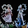 28cm One Piece Anime Figure Nika Sanji Figures Smoking Figurine Statue Pvc Collection Model Decoration Doll Toys Gifts Kid Friendly Entertaining Fun