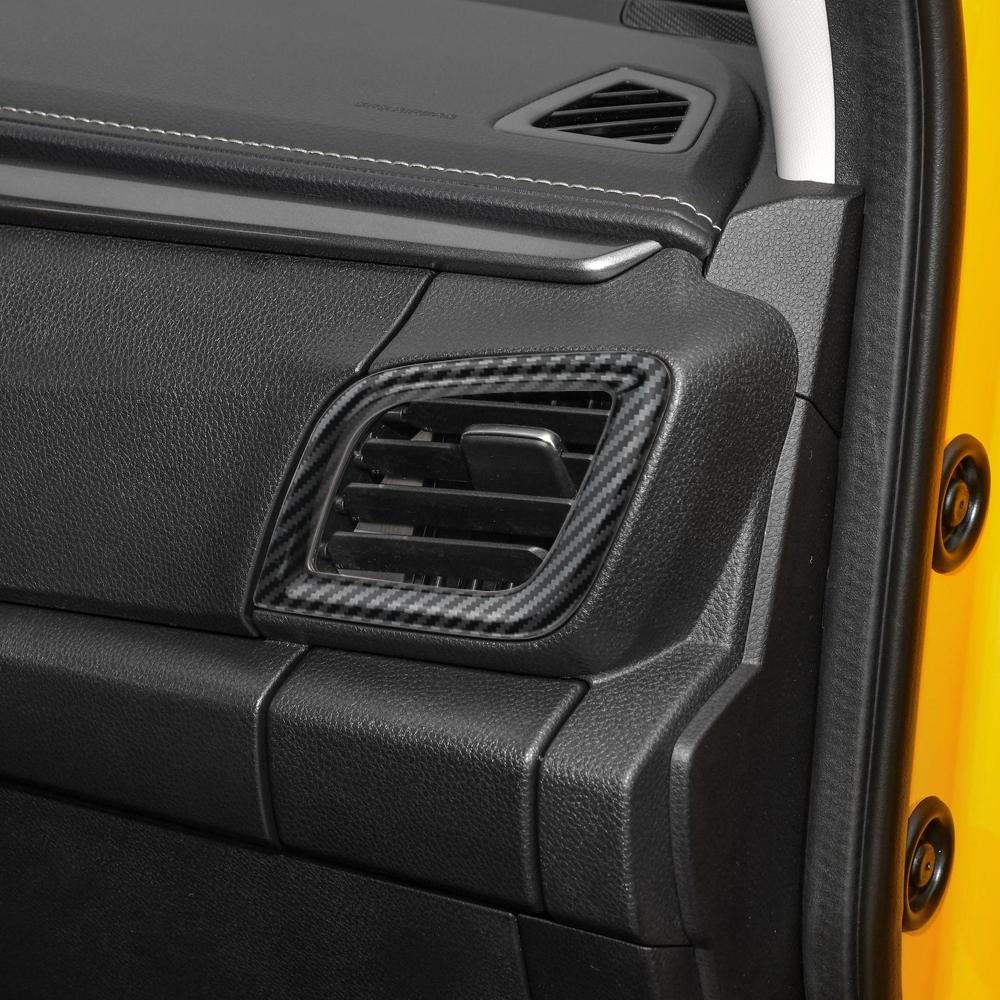 Car Air Vent Decor Trim for Isuzu Dmax D-max 2021 - 2025 LHD Interior Air Outlet Frame Decor Sticker Interior Accessories