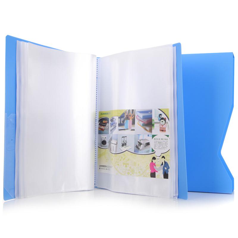 Miki Document Holder 20-100 Pages: Student & Office Archive Book