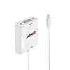 LINDY 10cm Mini DisplayPort To VGA Active Adapter Male/Female (Part Number 38310)