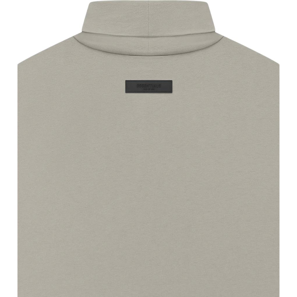 Fear of God Essentials Felpa Essentials SS23 con Collo Alto, Ricamo Logo Frontale e Design Caldo Ispessito da Uomo Grigio Sigillo FOG-SS23-073
