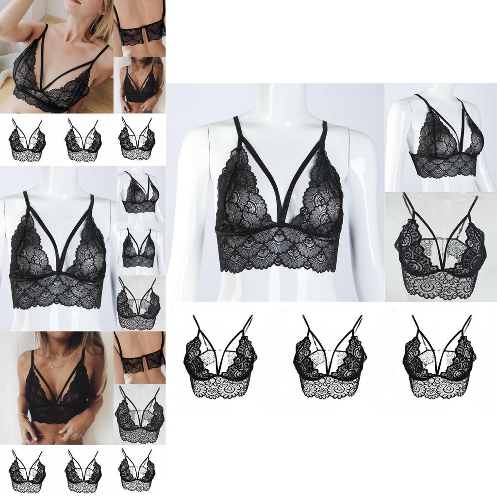 Elegant Women's Lace Bralette With High Elasticity Perfect For Summer Cami Style