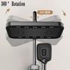 36CM Ultra Big Panel Large Flow Supercharge Ceiling Mounted Shower Head 360 Rotation Abs Thicken High Pressure Bathroom Shower