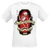 Social Distortion Szkielet GentleUnisex Por Vida Nadruk Koszulka 100% Bawełna Unisex Punk Rock Streetwear Fan Graficzna Koszulka