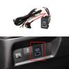 Car Charger QC3.0 PD Fast Charger Interface Socket Quick Charger Adapter Phone for Honda CRV for Honda BREEZE 4 Generations.