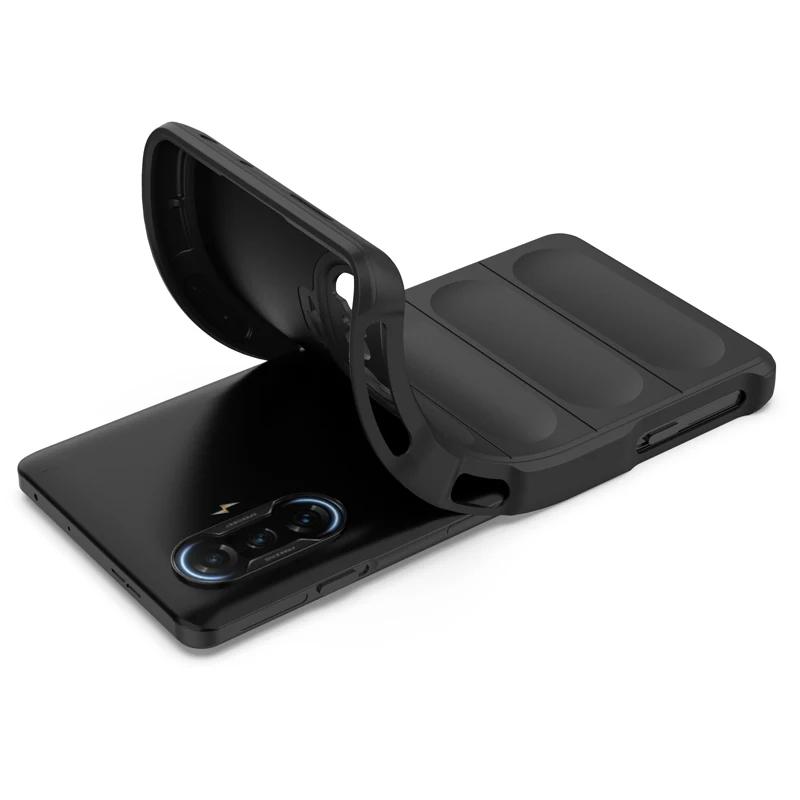 Pro Xiaomi Redmi K40 K50 Gaming 5G Zadní kryt Pouzdro na telefon Měkký tekutý silikon Nárazuvzdorný Pancéřový Chránič Funda Coque