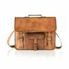 Δερμάτινη Vintage τσάντα ώμου Laptop Messenger Τσάντα χιαστί για άντρες