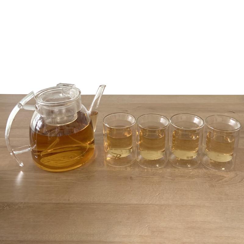 

Electric Ceramic Tea Stove Set with Glass Teapot & Cups