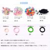 Shefun Hair Ties for Kids, Baby Hair Ties, Small Kids Hair Accessories for Girls, Black and Colorful, 100-Piece Set, JP136 (A1-color-100)