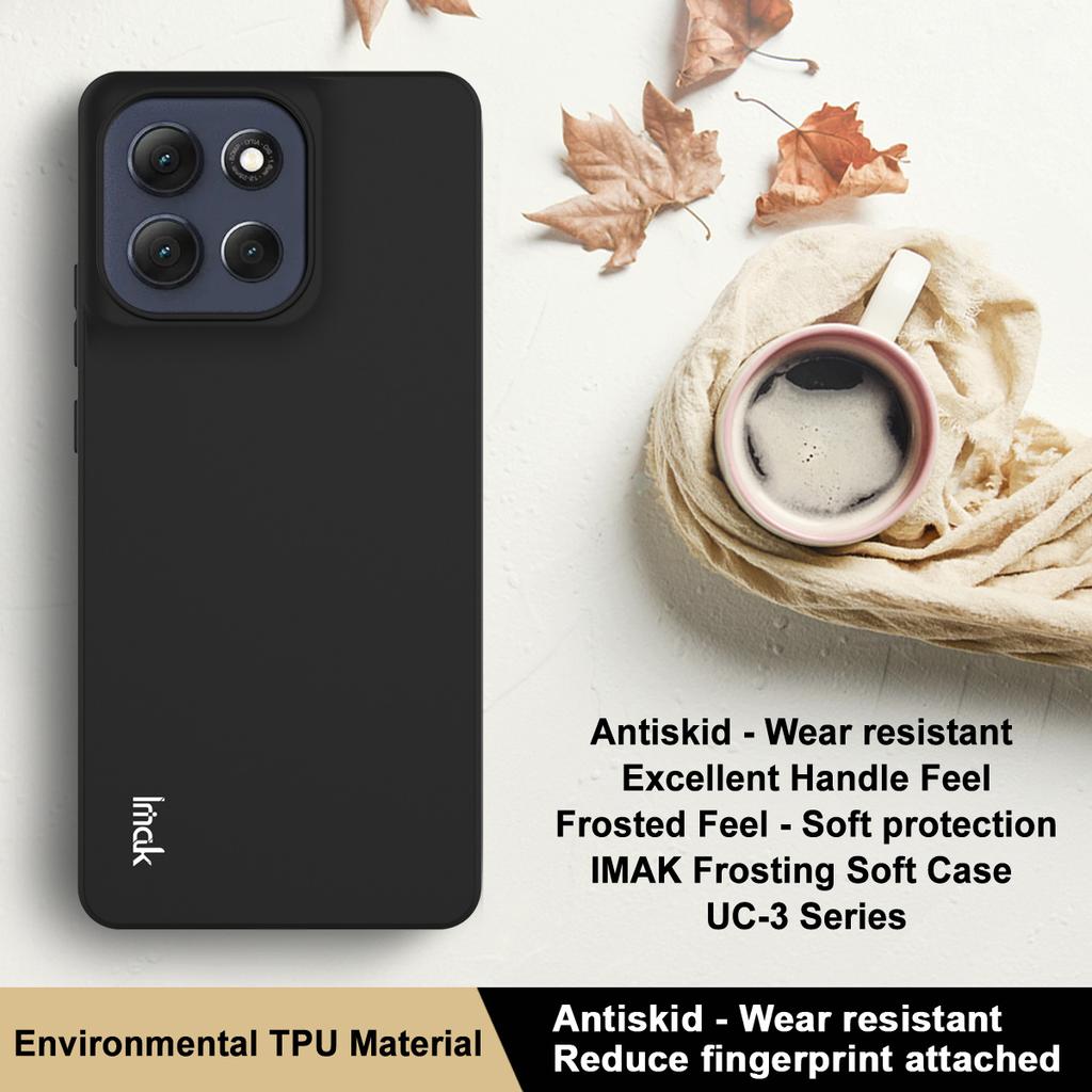 IMAK UC-3 Series for Motorola Moto G86 5G Case Matte Anti Fingerprint Soft TPU Cover
