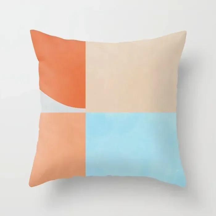 Home Nordic Living Room Decoration Abstract Morandi Sofa Cushion Cover