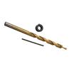 1PCS  9mm/9.5mm Round Shank Drill Bit High Speed Steel Round Handle For Punching Wood For Pocket Hole Drill Jig Guide Woodwork