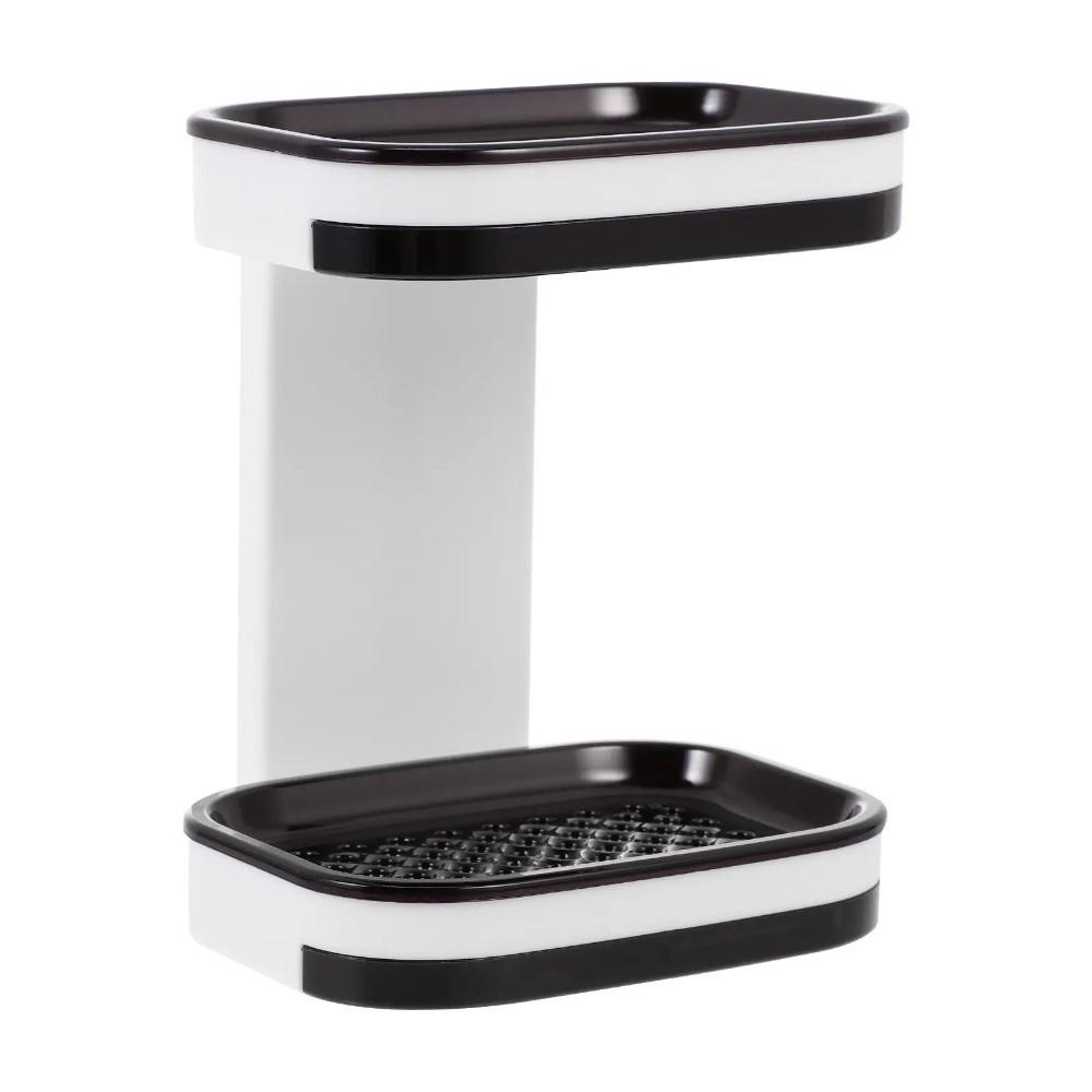 Waterproof Soap Storage Rack Self Adhesive Bathroom Soap Tray Wall-mounted Soap Dish  Restaurant