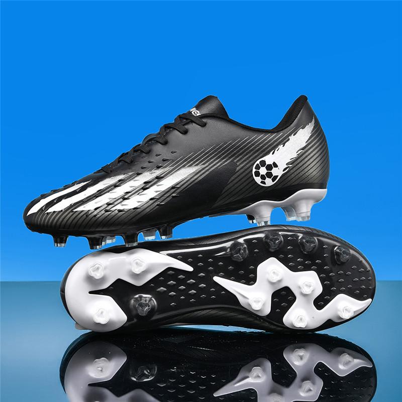 Ronaldo Football Shoes Men's Broken Nails Children's Men's and Women's Non-slip Spikes Student Kicking Training Sports Shoes