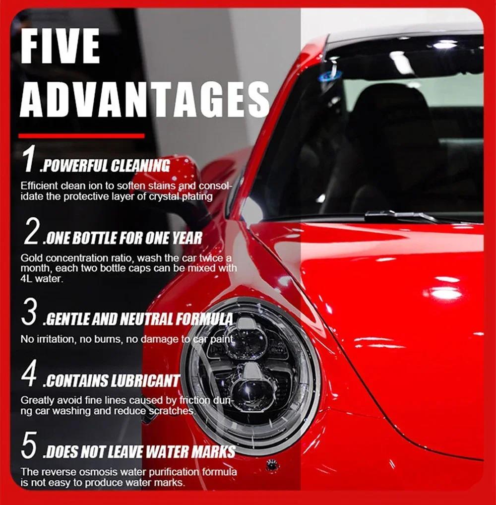 Y1015 100ml Car Cleaning Liquid Foam Large Capacity High Concentration Super Foam Car Wash Liquid Car Wash Supplies