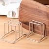 Cutting Board Holder Stainless Steel Sheet Pan Rack Baking Tray Organizer Stand for Kitchen Countertop Pantry Cabinet Storage