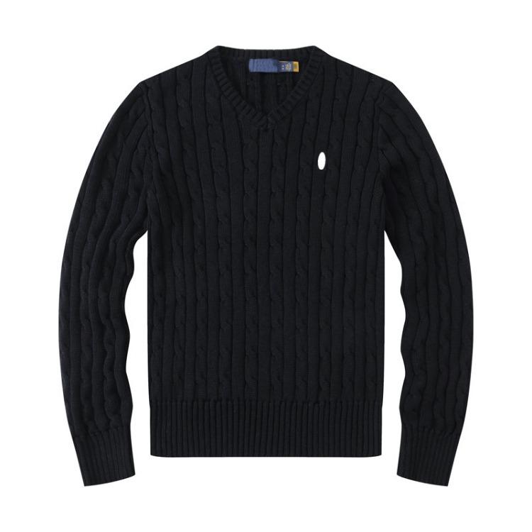 Stejný styl dlouhého svetrů s kulatým výstřihem Paul Wool Plaid pro páry, poskytující teplo a silně pletený.