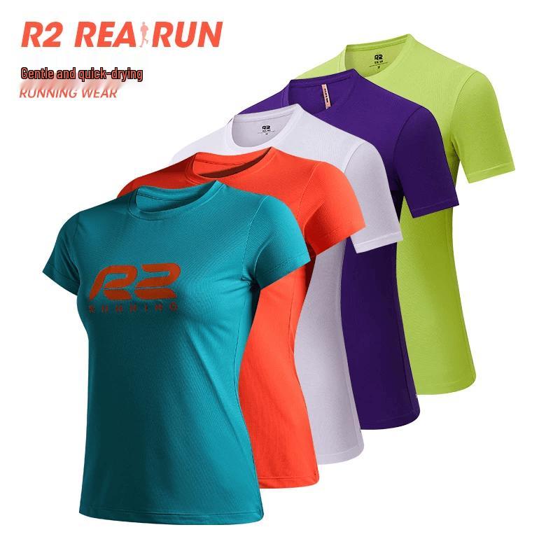R2 REAL RUN Unisex Breathable Running T-Shirt Men L