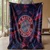Bayern Munich Theme Blanket Soft Flannel Blanket Plush Throw Blanket Cozy Sofa Bed Blanket for Home Decor