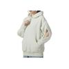 Nike Solid Color Logo Hoodie Warm Fleece Sports Sweatshirt Women Sweatshirt White FB8784-020