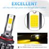 2 STÜCKE 9006/HB4 LED Nebelscheinwerfer Birnen 3000K Gelb 3000 Lumen 30W High Power LED Nebelscheinwerfer DRL Birnen