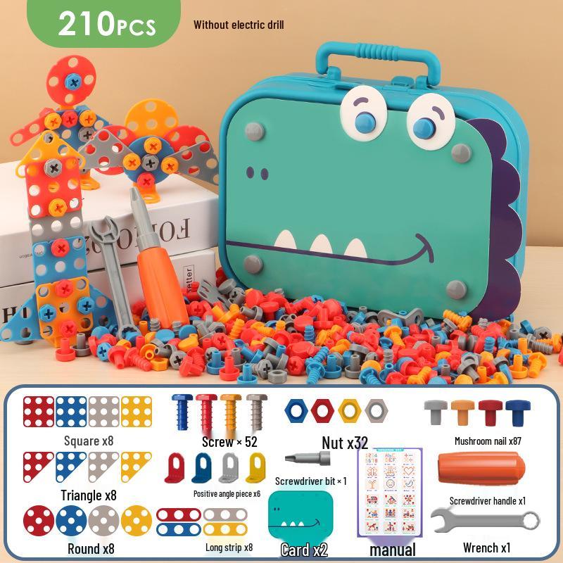 Electric Drill DIY Toolkit for Kids: Hands-on Disassembly and Assembly Puzzle Toy