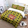 Galones amarillos, emblema del Arsenal. Juegos de cama Juegos de fundas nórdicas Fundas nórdicas Fundas de almohada(1 * Funda de edredón 2 * Fundas de almohada sin relleno de edredón)