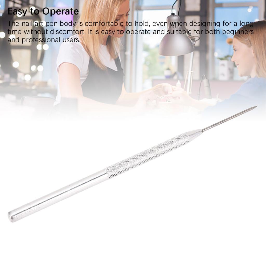 5pcs Nail Art Pen Tool Nail Dotting Pen Professional Nail Embossing Pen for Beginners and Professional Users