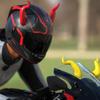2pcs Sleeping Demon Horns Motorcycle Helmet Decal - Durable ABS Resin, High-Speed Racing Style Accessory for Bikes & Helmets