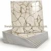 Marble-Look Self-Adhesive Waterproof Wallpaper Tile, 30x30 Cm, Ideal for Dorms