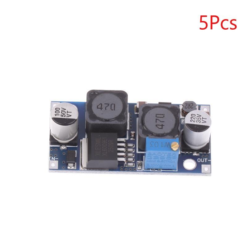 

1/3/5 шт. Підходить для сонячних панелей 400 кГц 3,8-32 В до 1,25 В-35 В модуль XL6009 DC-DC підвищувально-знижувальний Широка вхідна напруга