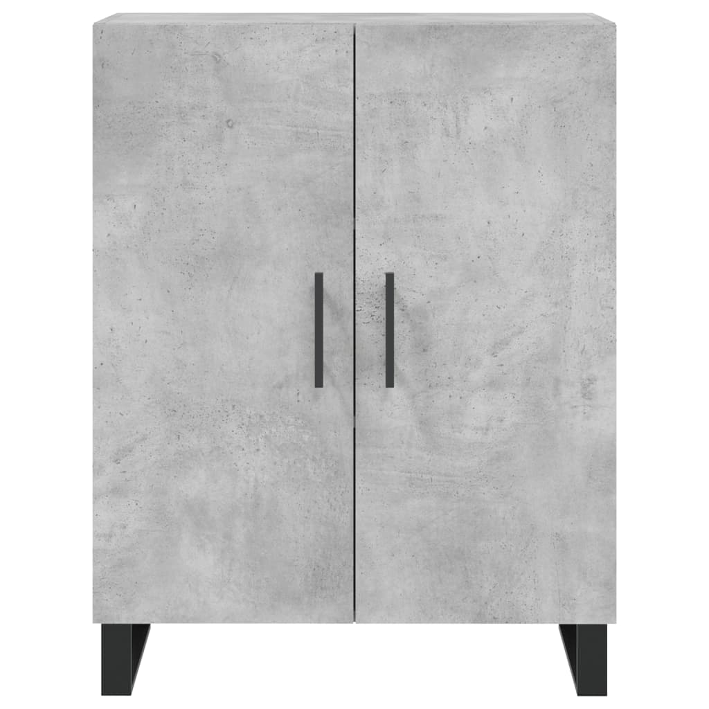Sideboard Betongrau 69,5 x 34 x 90 cm Holzwerkstoff