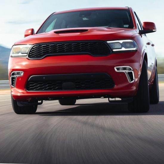 Chrome Front Fog Light Lamp Cover Trim Frame For Dodge Durango + Accessories