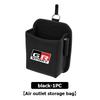 For S6 Car Air Outlet Storage Box Hanging Phone Lipstick Lighter Organizer Bag Holder Crown Land Cruiser RAV4 Camry Yaris JH6