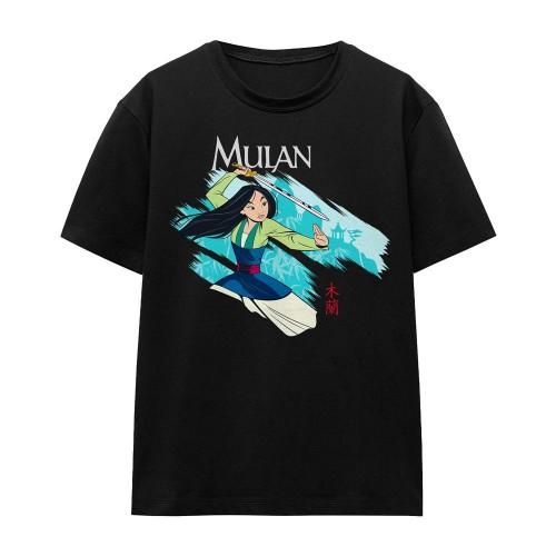 Mulan Unisexové tričko pro dospělé Meč ve větru