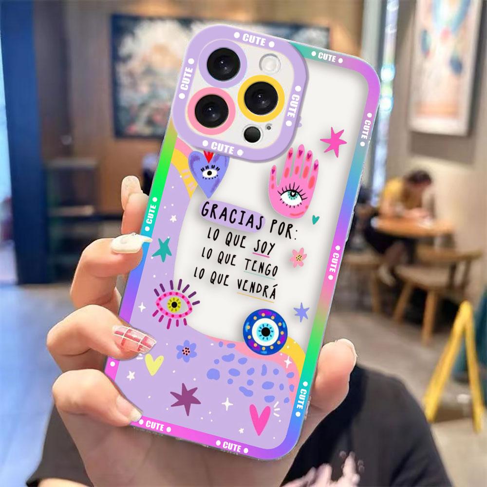 

Funny Lucky Blue Evil Eye Clear Phone Case For VIVO V20 V21 V21E V23 V23E V25 V27 V27E V29E V30E V30 V40 V50 V60 Y02 Y03 Cover VIVOV50LITE5G