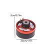L28mm Magnetic External Rotor Gimbal Brushless Motor 3-Phase 330KV 2204 Brushless Motor 4mm Hollow Shaft Rotation Limit 290°