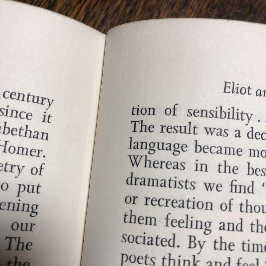[USED] The Literary Criticism of T. S. Eliot
