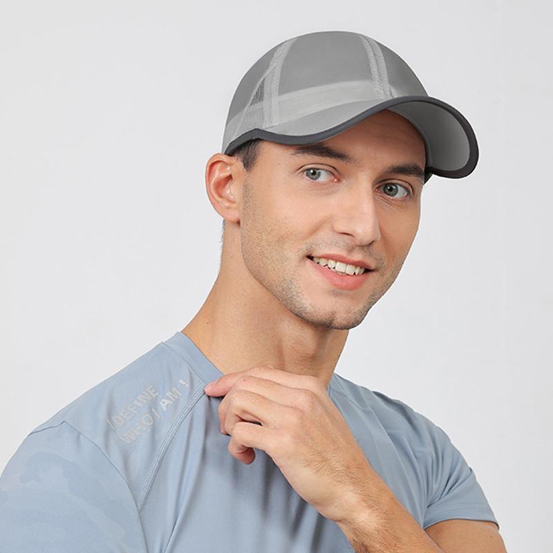 Spring Summer Outdoor Quick-drying Cap Men's Sports Running Baseball Cap Women's Thin Sunshade Sunscreen Cap