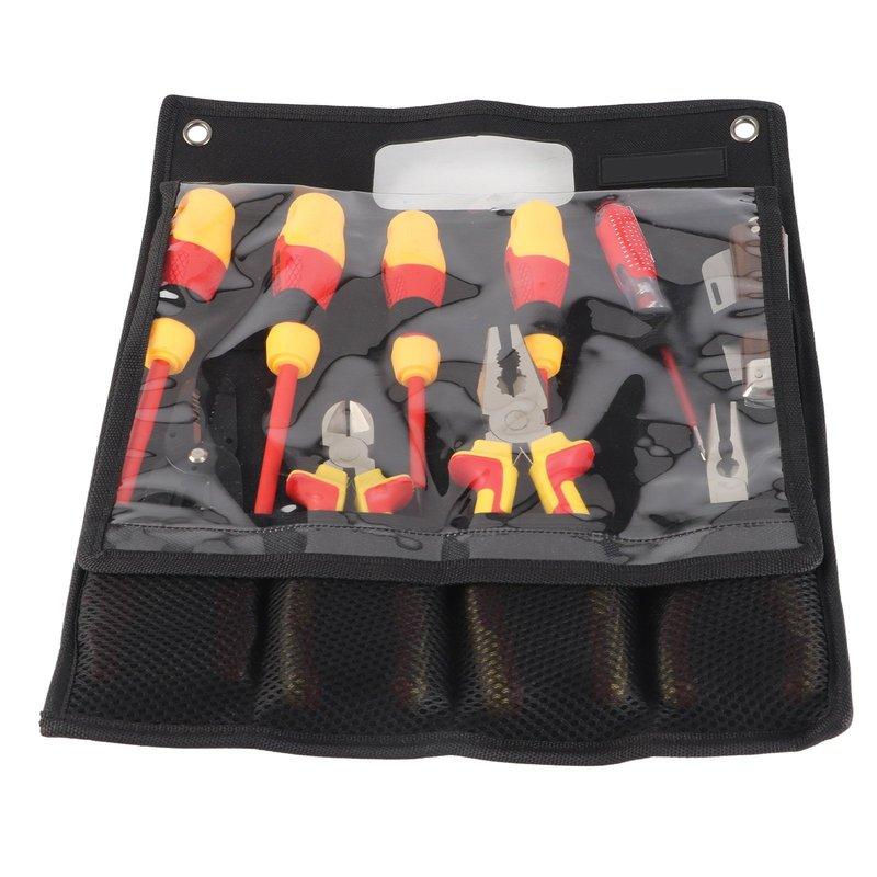 10 Pcs ulated Electrician Tool Set with Slotted Cross Head Tip Electrician Screwdriver Set