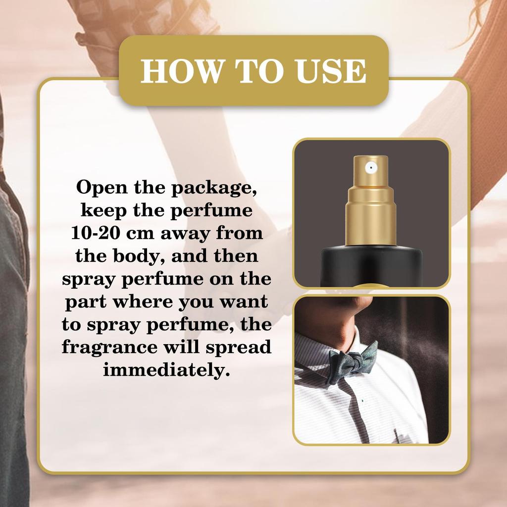 50ml Pheromone Attractive for Men Attract Aphrodisiac Spray for Men's Fragrance Body Unisex Flirt Perfume